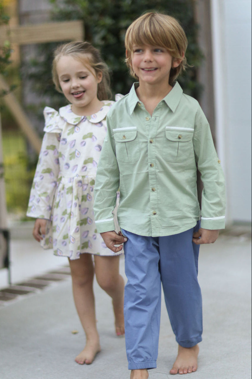 The Sea Shirt - Long Sleeve - Green