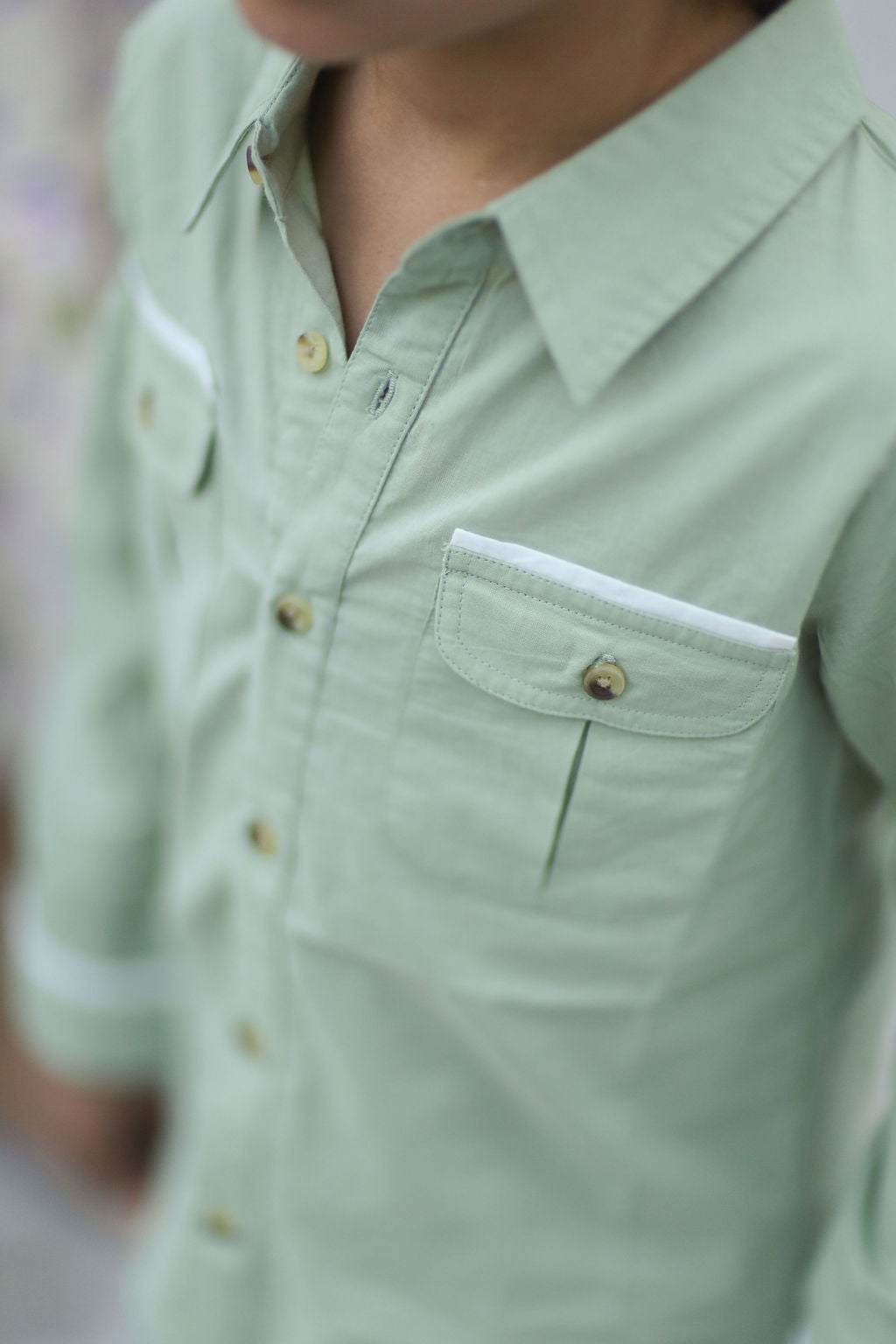 The Sea Shirt - Long Sleeve - Green