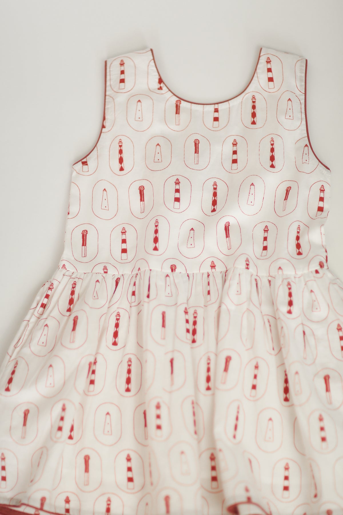 The Sully Scoop Back Dress -Lighthouse