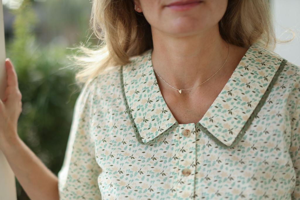 Diana Shirt - multicolor leaves