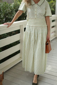 Cooper Skirt - multicolor leaves