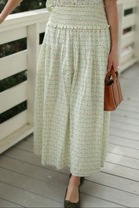 Cooper Skirt - multicolor leaves