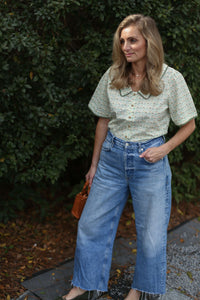 Diana Shirt - multicolor leaves