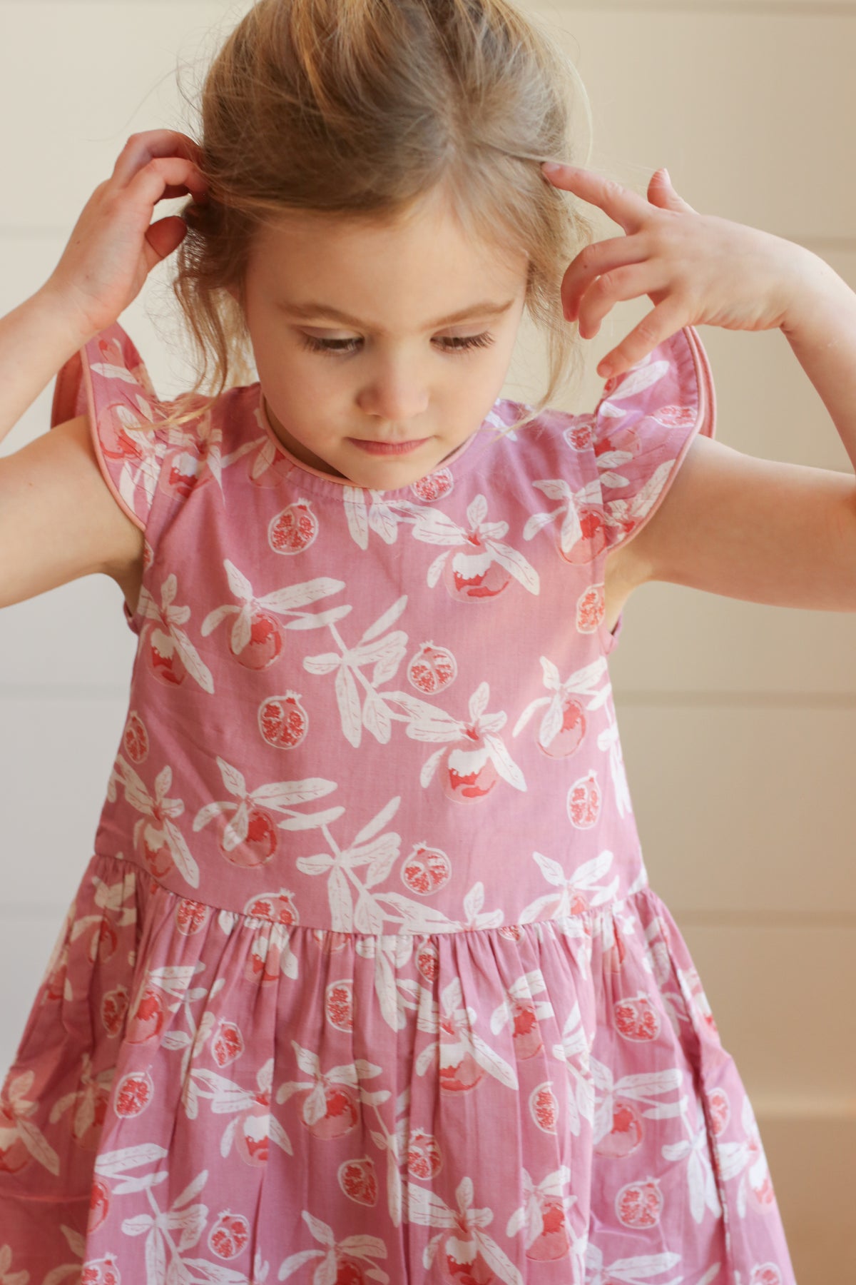 pink pom pom dress Pink Lace Pom-Pom Dress