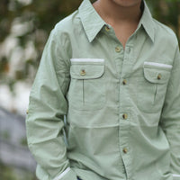 The Sea Shirt - Long Sleeve - Green