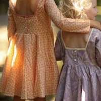 Flutter Dress - Sand Dollar - Purple