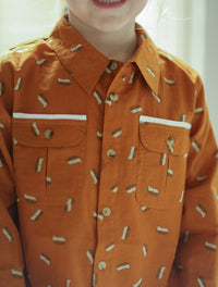 (pre-order) The Sea Shirt - long sleeve - Hedgehogs