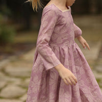 Flutter Dress - Sand Dollar - Purple