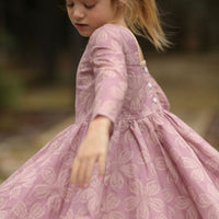Flutter Dress - Sand Dollar - Purple