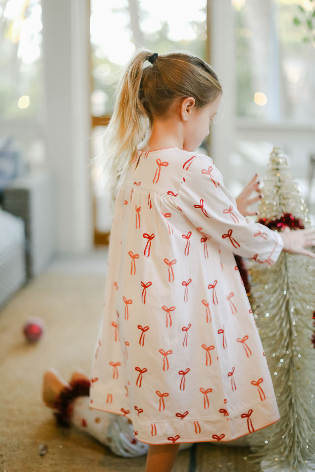 Kid's Nightgown - Bow