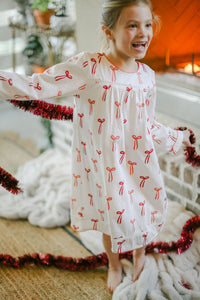 Kid's Nightgown - Bow