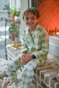 Kid's Classic Pajama Set - Buffalo Check