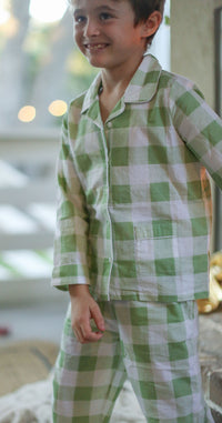 Kid's Classic Pajama Set - Buffalo Check