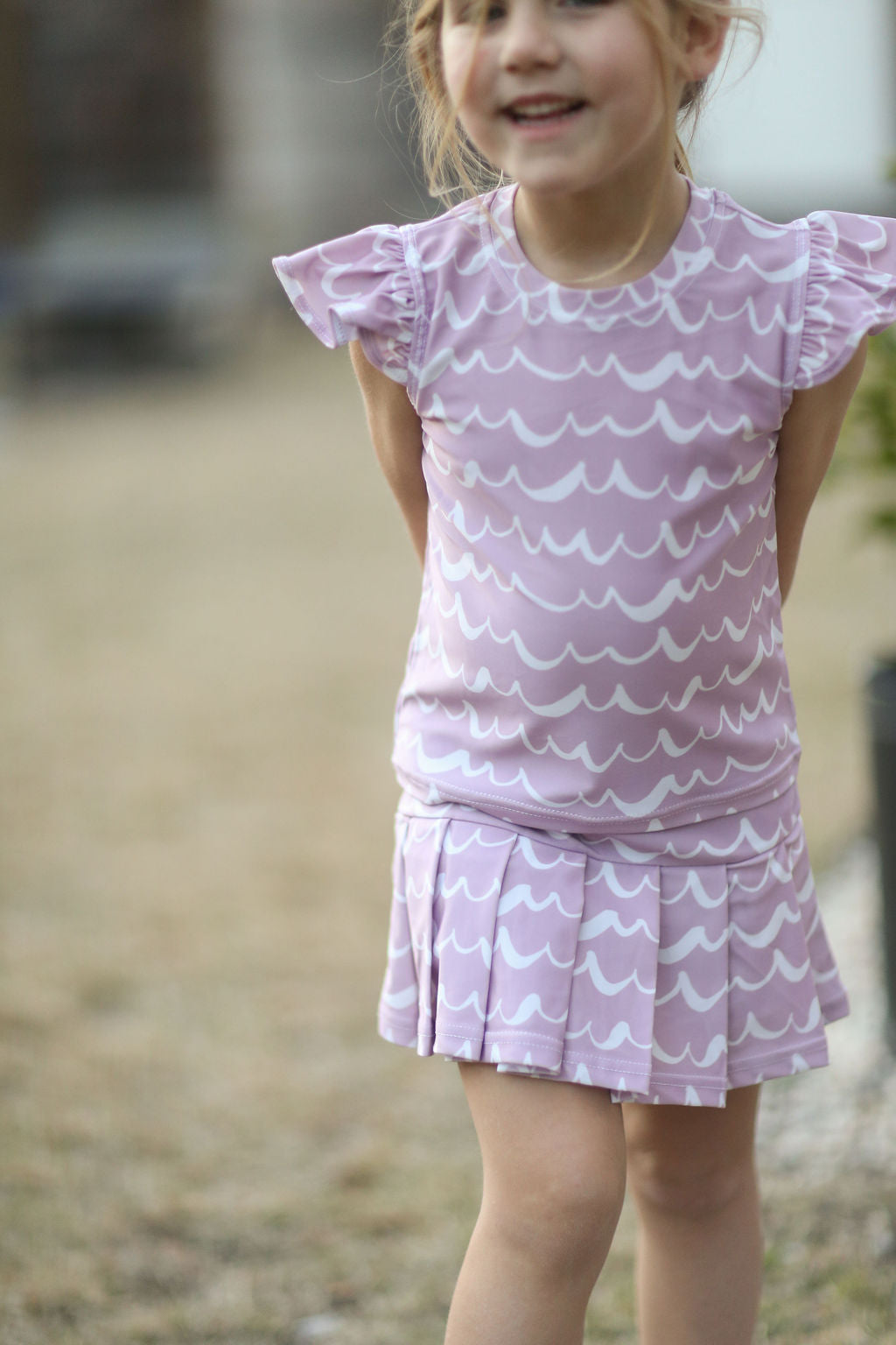 Tennis Set - Wave- Purple