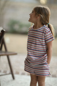 The Short Set - scallop lines