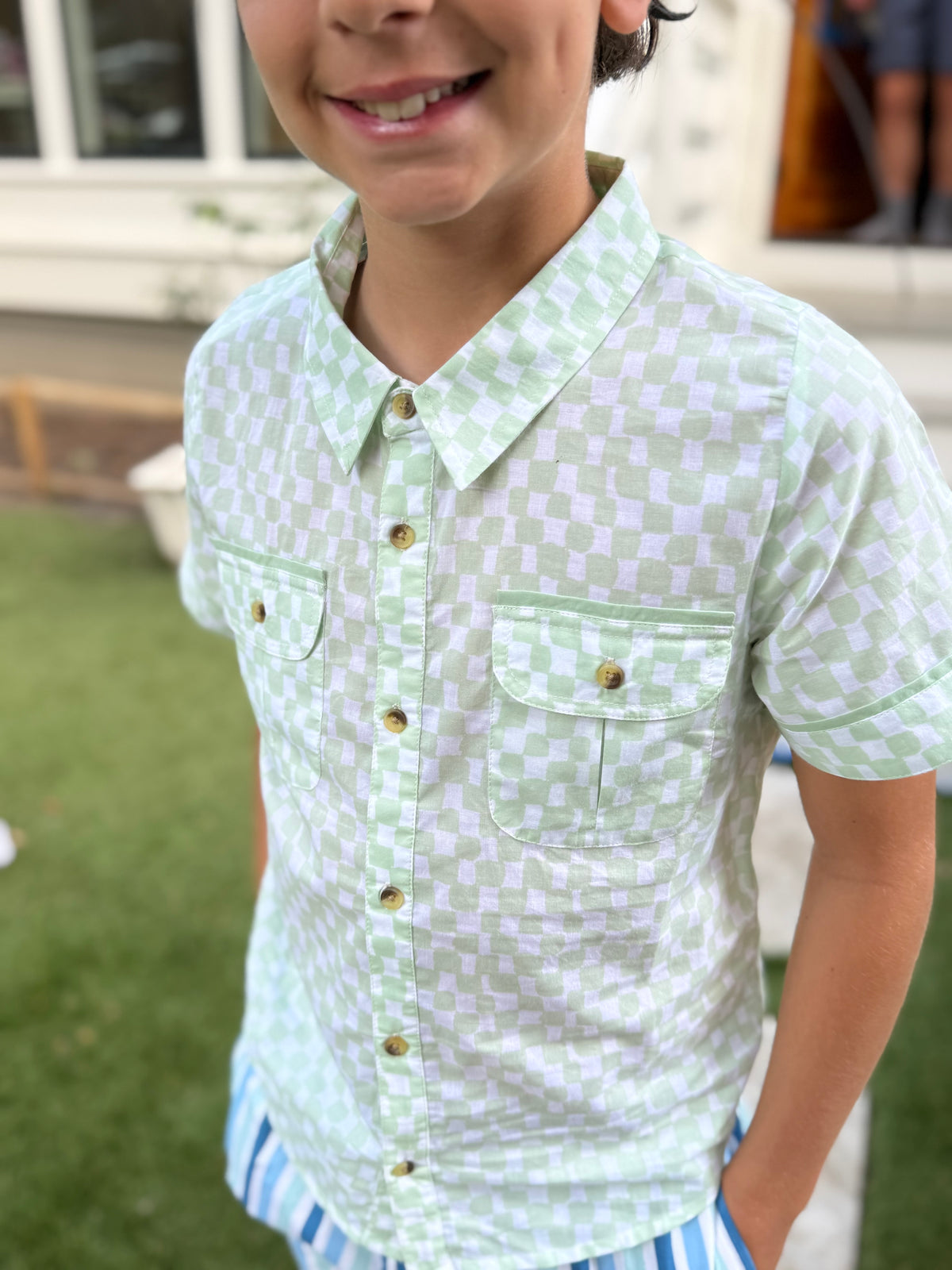 The Sea Shirt - Checker Board