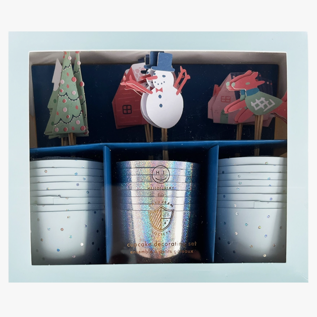 Magical Christmas Cupcake Decorating Set
