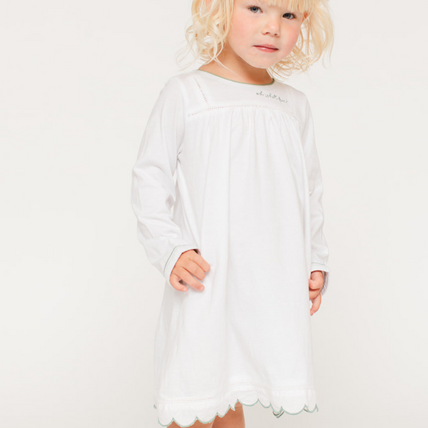 Kid's Oh What Fun Nightgown in Spearmint