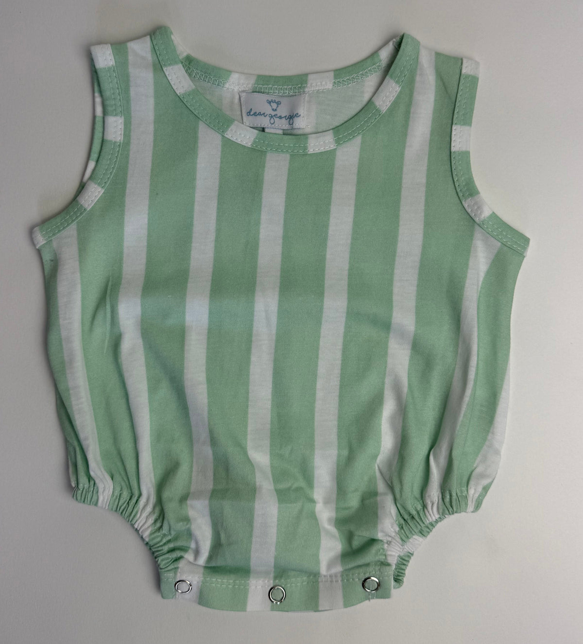 The Boy's Baby Bubble - Green Stripe