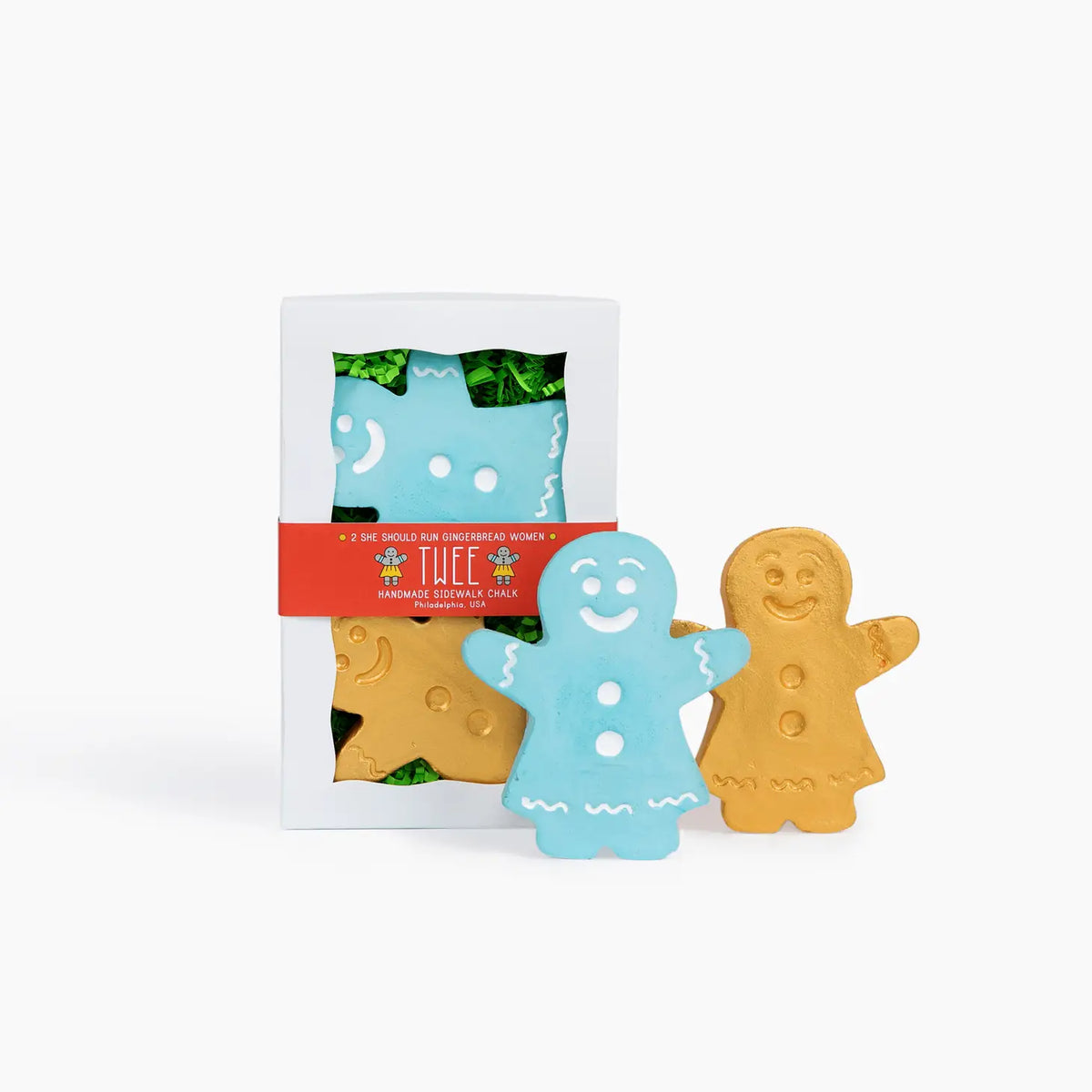 Gingerbread Man Handmade Sidewalk Chalk