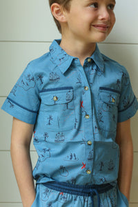 The Sea Shirt - Treasure Map