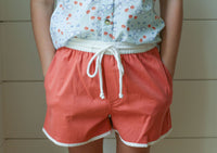 The Pop-on Short - Red