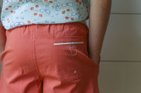 The Pop-on Short - Red