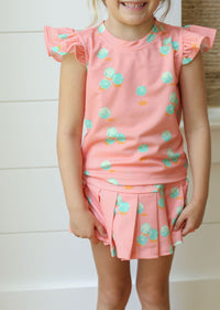 The Tennis Set - Love Love - Coral
