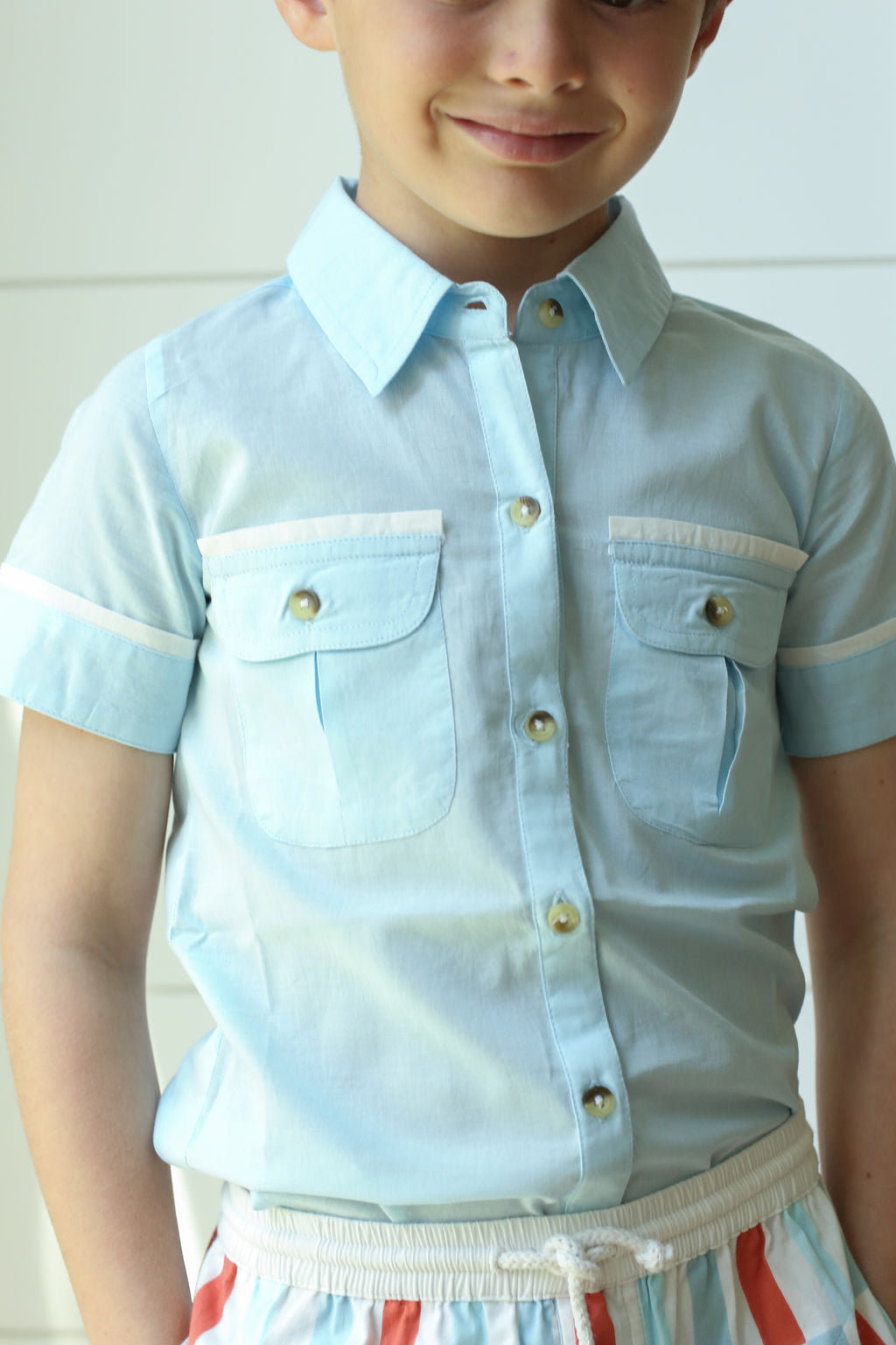 The Sea Shirt - Light Blue