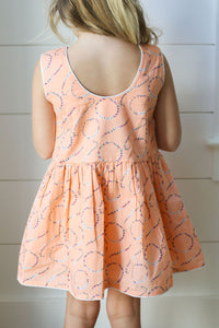 The Sully Scoop Back Dress - Friendship Era
