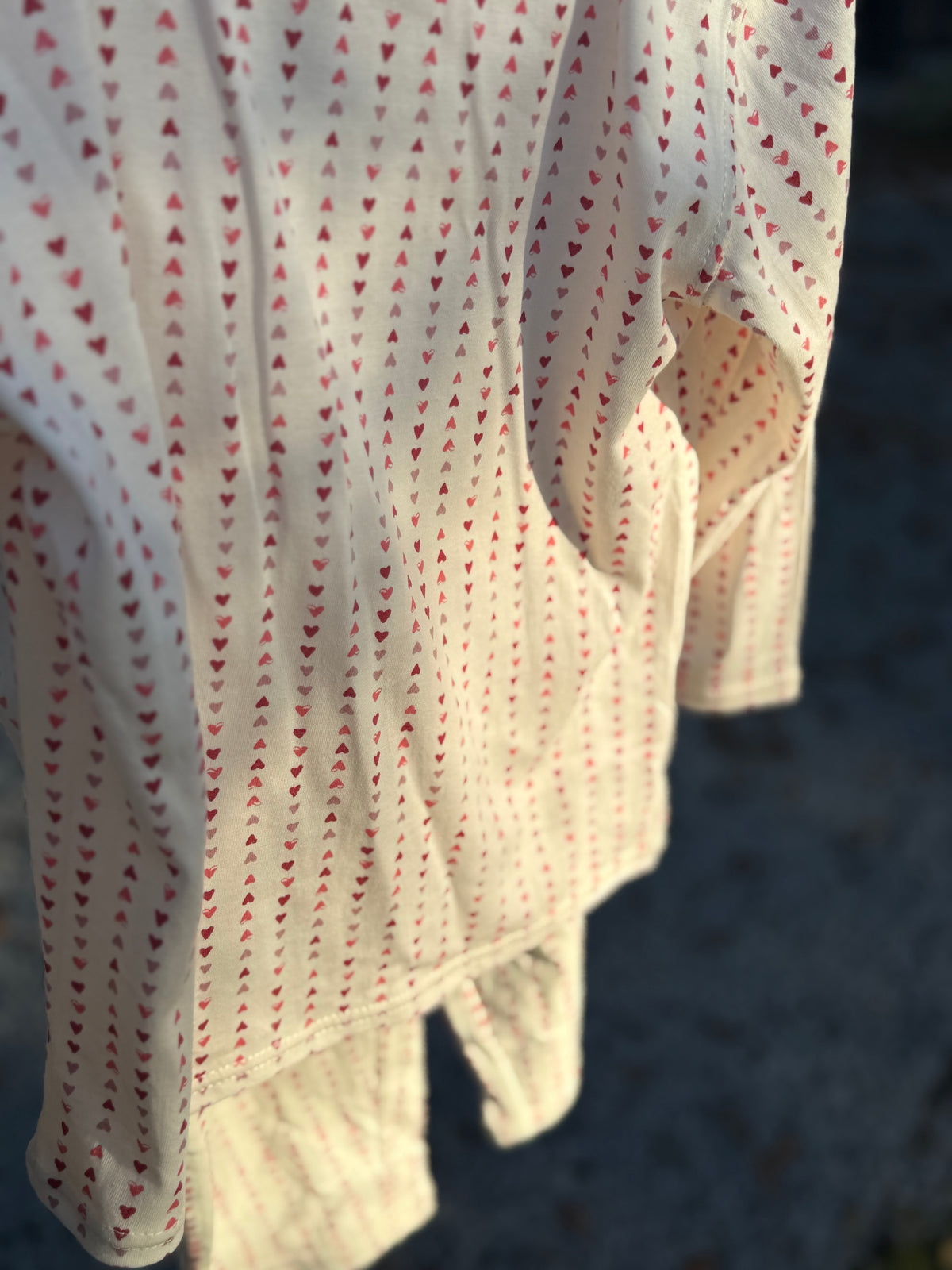 Collins Girls Pant Set - Hearts