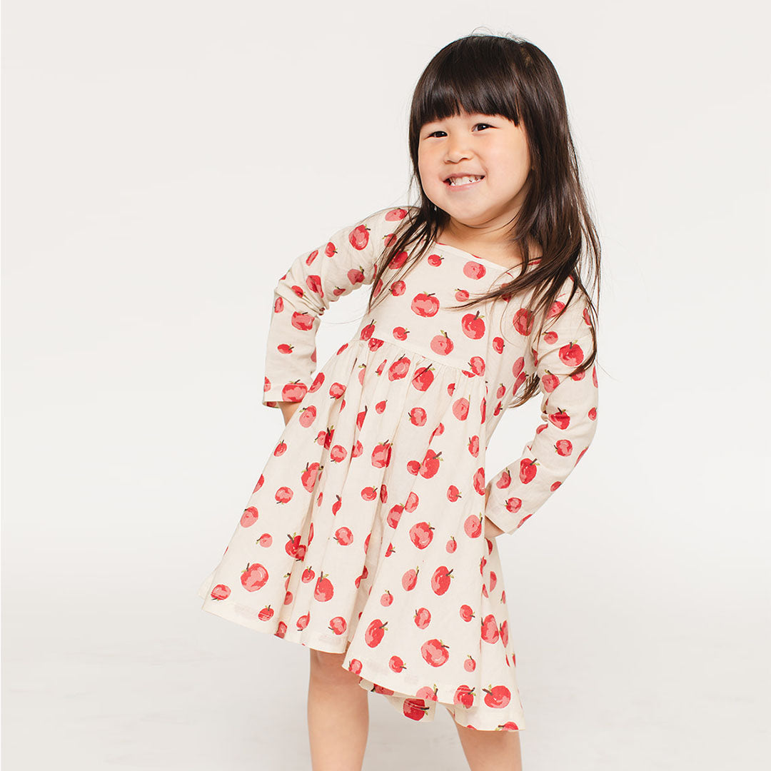 The Flutter Dress - Apples