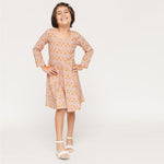 The Flutter Dress - Fall Flower