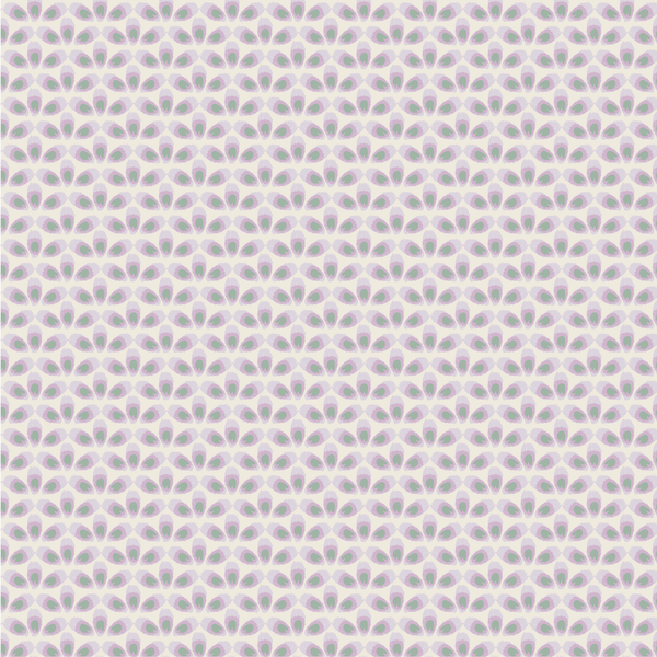 Collins Girls Pant Set - Peacock Feather