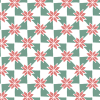 Kid's Classic Pajama Set - Poinsettia