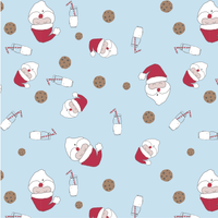 Collared Capers Dress - Long Sleeves - Milk + Cookies Santa