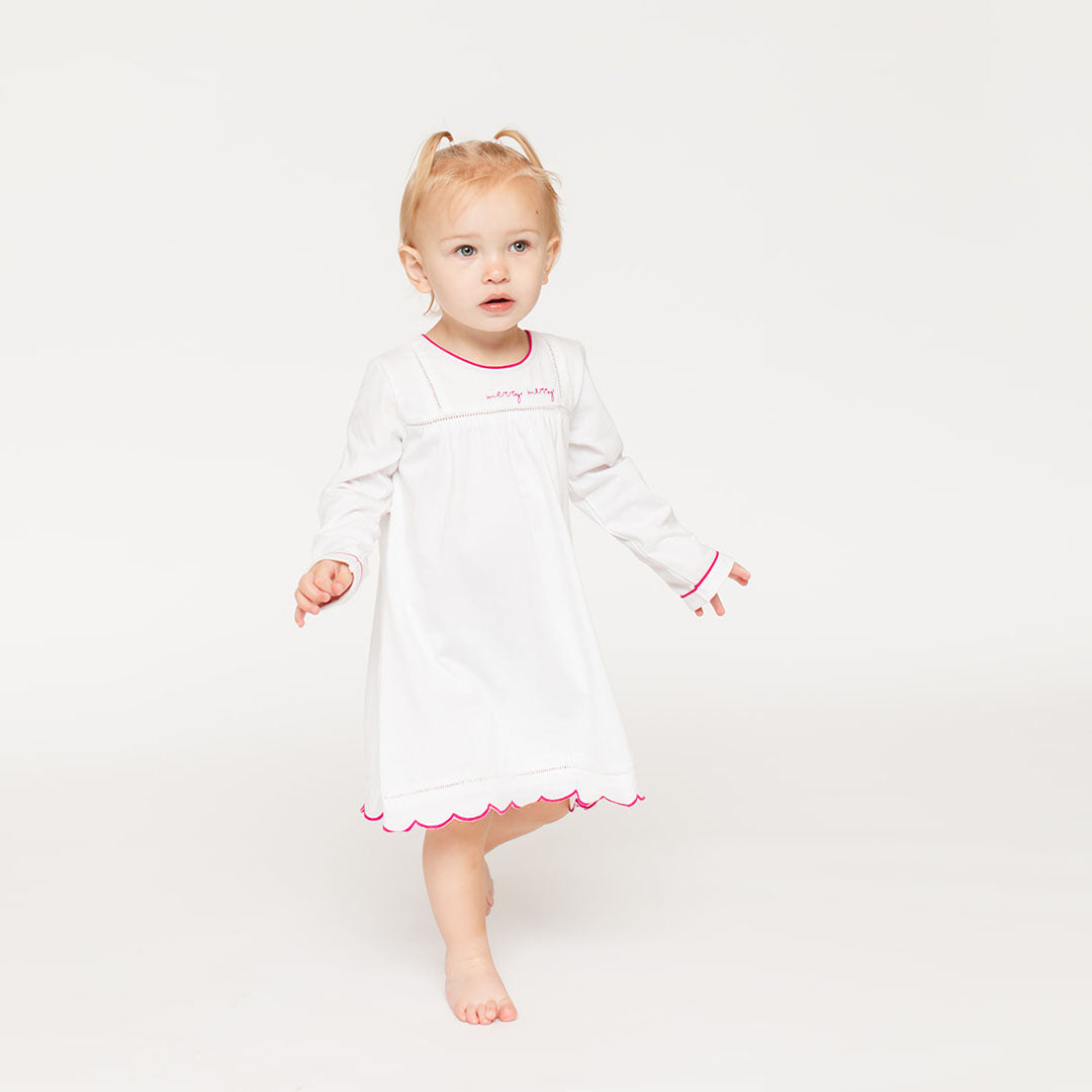 Kid's Merry Merry Nightgown in Holly