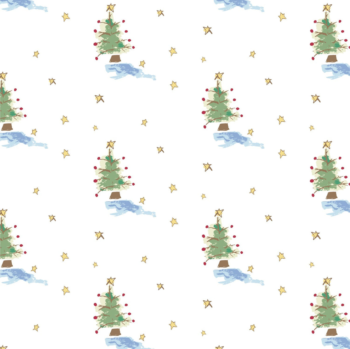 Women's Classic Pajama Set - Charlie Brown Tree