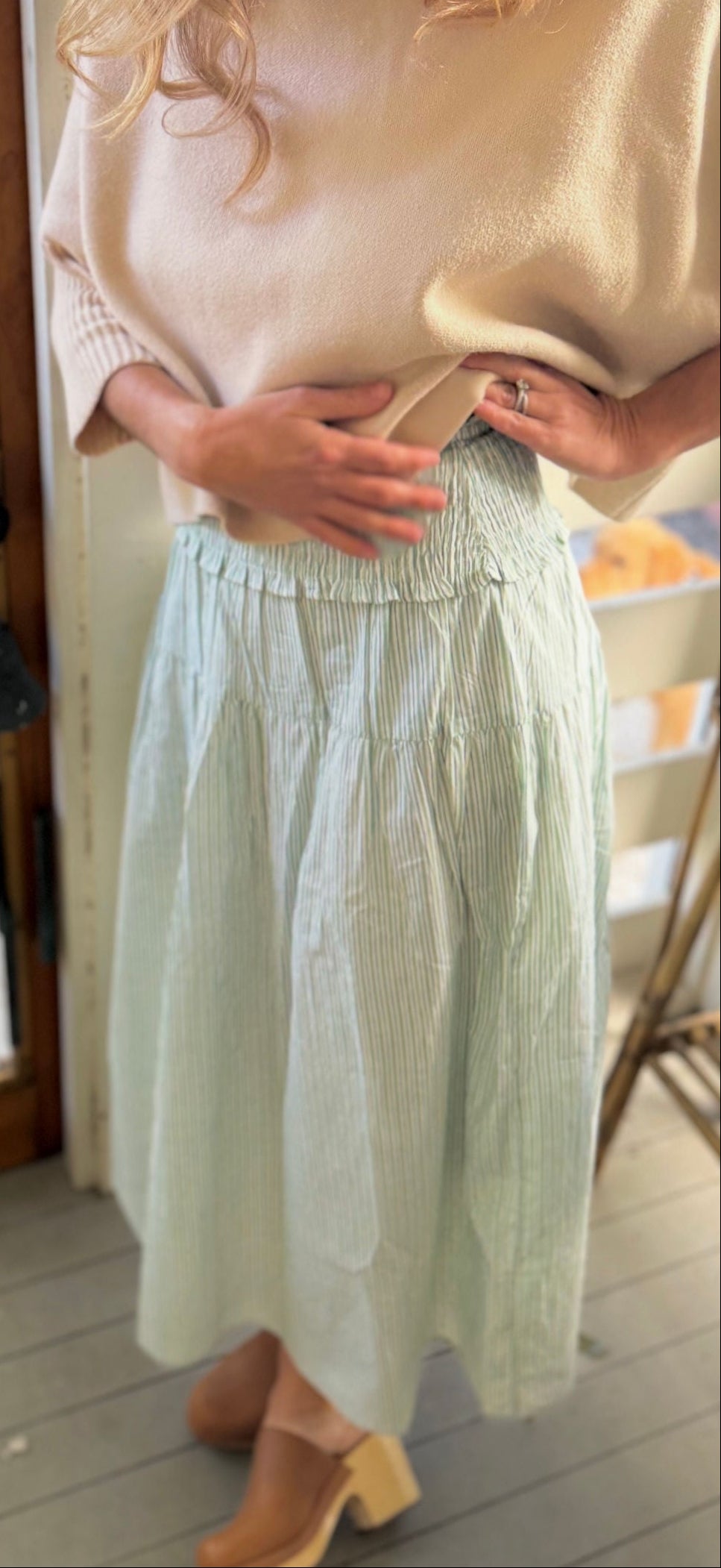 Cooper Skirt - Stripe