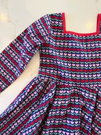 (pre-order) Flutter Dress - Blooming Hearts