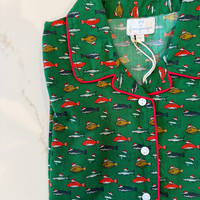 (pre-order) Kid's Classic Pajama Set - Christmas Fish