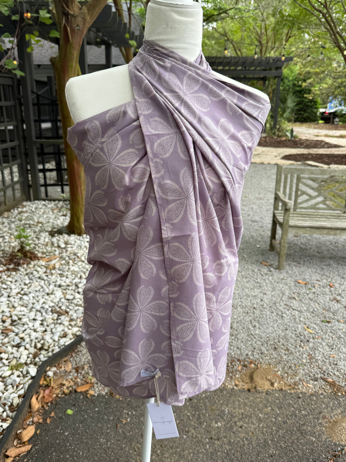The Sarong - Sand Dollar - Purple