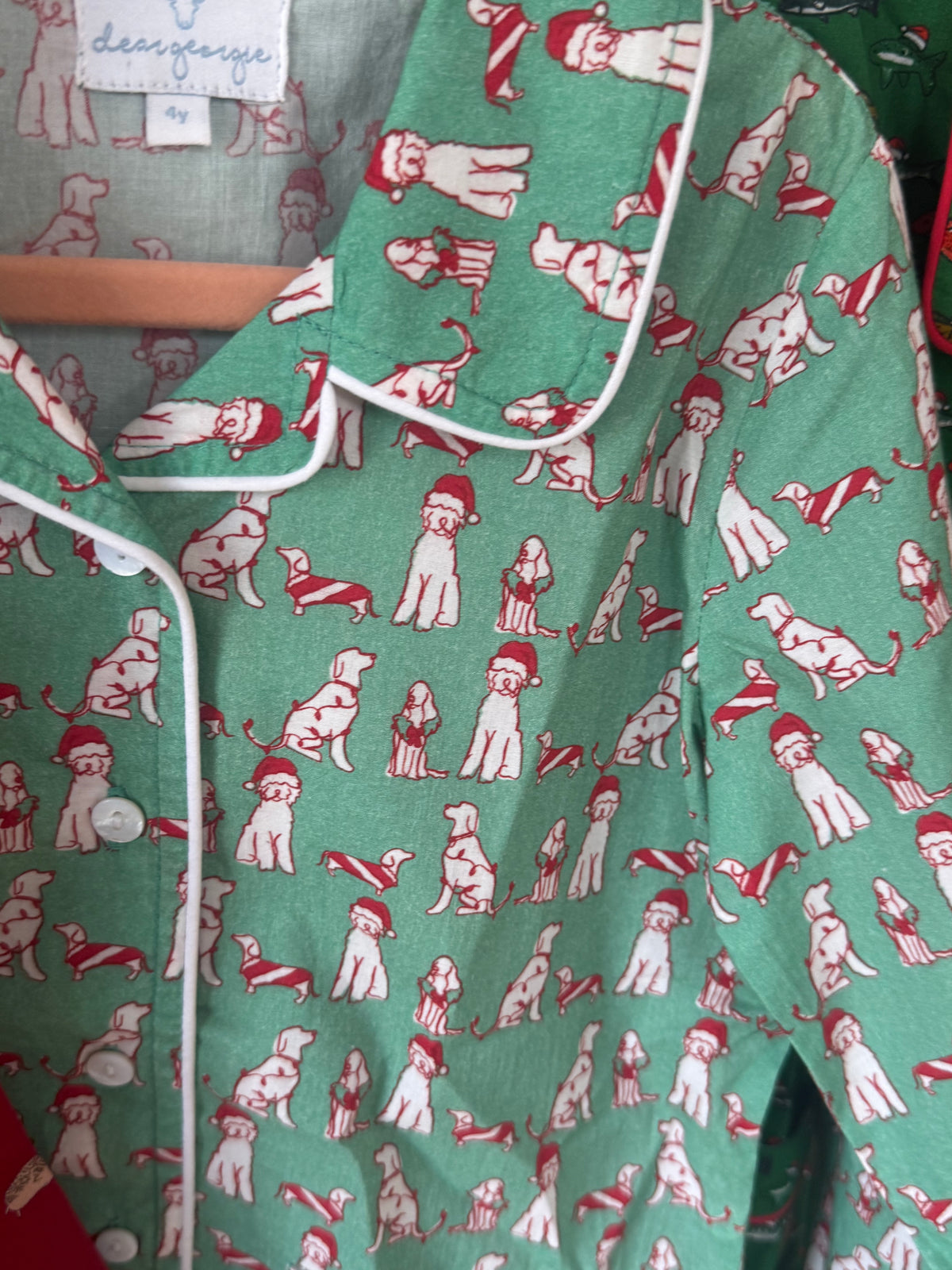 (pre-order) Kid's Classic Pajama Set - Christmas Dogs