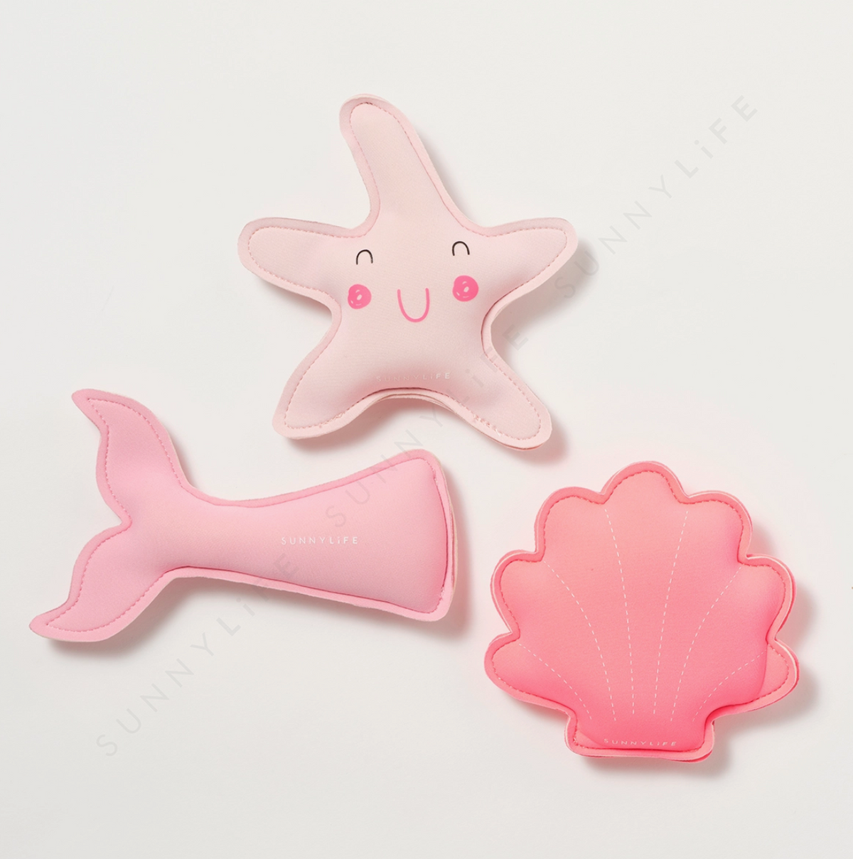 Pink Mermaid Shell Dive Buddies