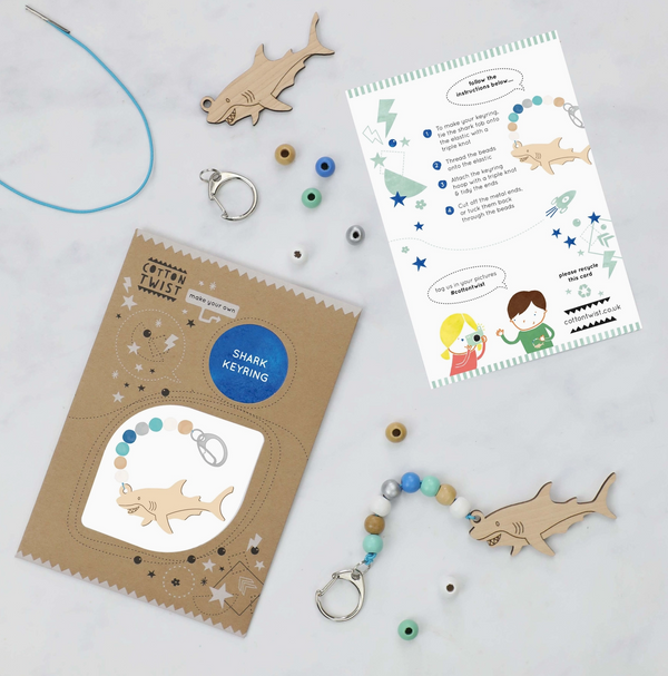 Make Your Own - Shark Keyring Kit