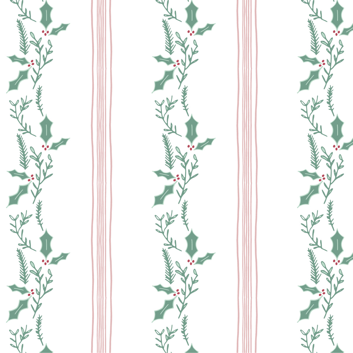 Women's Pajama - Mistletoe Stripe