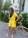 Women's Romper Cheerful Yellow