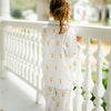 Kid's Pajama Set - Cotton Tail with Grass Piping