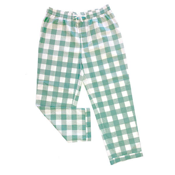 Men's Buffalo Check Pajama in Wintergreen