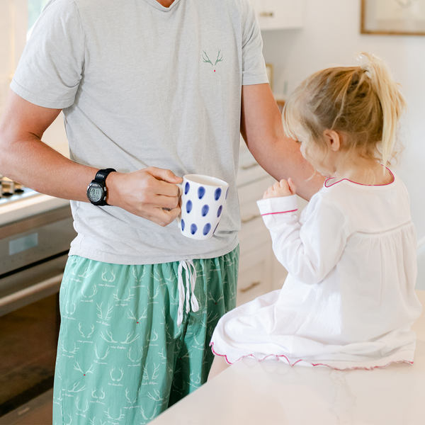 Men's Reindeer Games Pajama in Wintergreen
